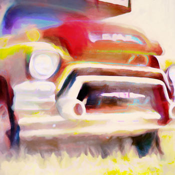 Digital Arts titled "The Moving Van Move…" by Jon Woodhams, Original Artwork, Digital Painting