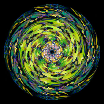 Grafika cyfrowa / sztuka generowana cyfrowo zatytułowany „Galaxy of Dreams” autorstwa Jon Woodhams, Oryginalna praca, 2D pra…