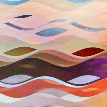 Digital Arts titled "Undulations" by Jon Woodhams, Original Artwork, 2D Digital Work