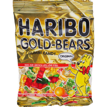 Dessin intitulée "Haribo Gold Bears" par Jordanna Ber, Œuvre d'art originale, Crayon
