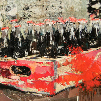Painting titled ""bottle carrier" Jo…" by Jordi Prat Pons, Original Artwork