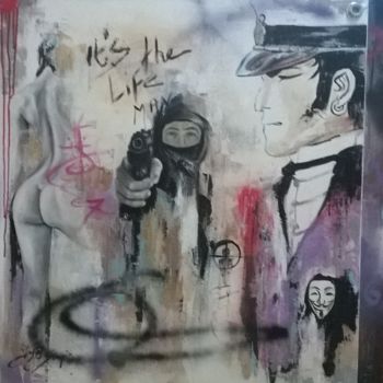 Painting titled "The Life" by Jorel, Original Artwork