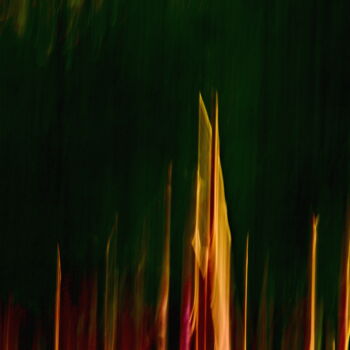 Photography titled "NATURAL FLAMES" by Jorg Becker, Original Artwork, Non Manipulated Photography Mounted on Wood Stretcher…