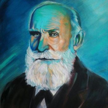 Painting titled ""Pavlov 2000"" by Jorge Albuquerque, Original Artwork, Acrylic