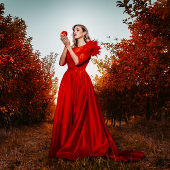 Fotografía titulada "Caperucita Roja" por Jorge Kánovas, Obra de arte original, Fotografía digital
