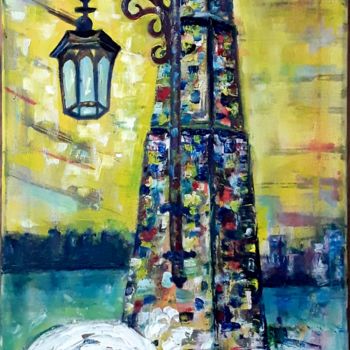 Pintura intitulada "Hanging colorful St…" por Jorge Mendes, Obras de arte originais, Acrílico