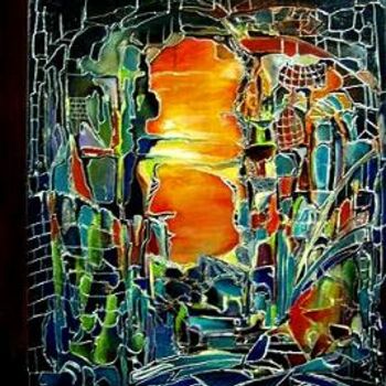 Painting titled "abstracto" by Jorgemiguele, Original Artwork, Oil