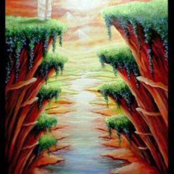 Painting titled "escalada da sabedor…" by Jorgemiguele, Original Artwork, Other