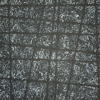 Peinture intitulée "Cuts on white" par Jorge Oliveira, Œuvre d'art originale, Acrylique