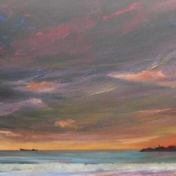 Painting titled "POR DO SOL II" by Jorge Rodrigues, Original Artwork, Other