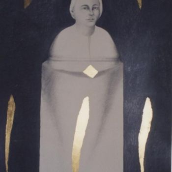 Dibujo titulada "El Orador" por Jorge Velarde, Obra de arte original, Otro