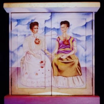 Artisanat intitulée "Recuerdos de Frida" par Jorge Velarde, Œuvre d'art originale