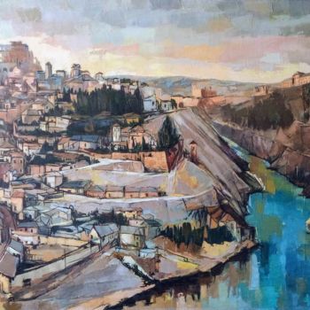 Pintura intitulada "Toledo.jpg" por Jori Duran, Obras de arte originais, Óleo