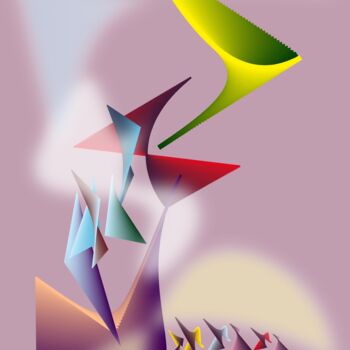 Digital Arts titled "Gavage" by Georges Allin (JorJ), Original Artwork, 2D Digital Work