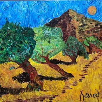 Painting titled ""Le Sud"" by François Jornod, Original Artwork, Acrylic