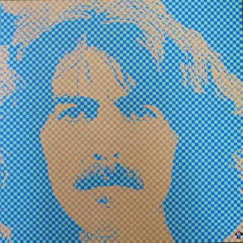 Painting titled "George Harrison" by Richard Jolicoeur, Original Artwork, Acrylic