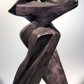 Скульптура под названием "El Moño" - José Alberto Sampaoli, Подлинное произведение искусства, бетон