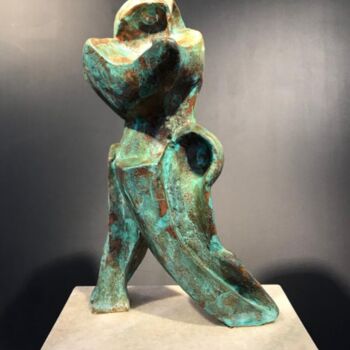 Скульптура под названием "Milonga" - José Alberto Sampaoli, Подлинное произведение искусства, бетон