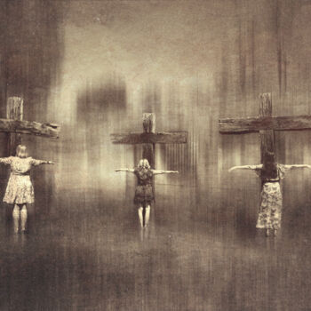 Fotografía titulada "Tres Cruces" por José Antonio Muñoz, Obra de arte original, Fotografía digital