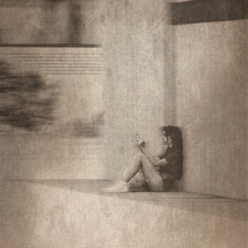 Fotografie mit dem Titel "The harbor girl" von José Antonio Muñoz, Original-Kunstwerk, Digitale Fotografie