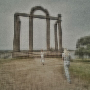 Fotografía titulada "Los Mármoles Temple" por José Antonio Muñoz, Obra de arte original, Fotografía digital