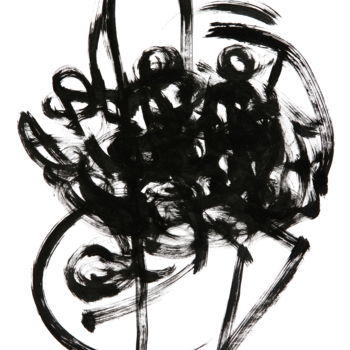 Рисунок под названием "ENSEMBLE N°1" - José Bosch, Подлинное произведение искусства, Чернила