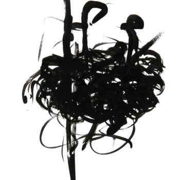 Drawing titled "ENSEMBLE N°2" by José Bosch, Original Artwork, Ink