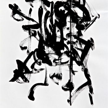 Drawing titled "ENSEMBLE N°5" by José Bosch, Original Artwork, Ink