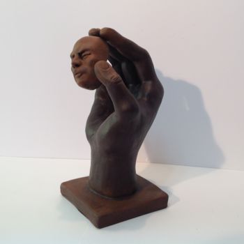 Rzeźba zatytułowany „Possession” autorstwa Jose Hernandez, Oryginalna praca, Terakota