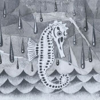 "Hasta los huesos, h…" başlıklı Tablo José Luis Montes tarafından, Orijinal sanat, Kalem
