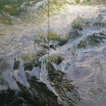 Malerei mit dem Titel "De los siete mares" von Jose Manuel Muñoz Serrano (oleoserrano), Original-Kunstwerk, Öl