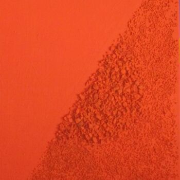 Ζωγραφική με τίτλο "88-naranja.jpg" από Jose Maria Palacin Calvo, Αυθεντικά έργα τέχνης, Ακρυλικό