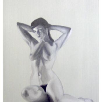 Painting titled "BETTIE PAGE" by José Pedro, Original Artwork