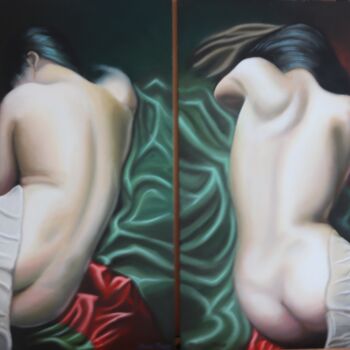 제목이 "Oniric dream"인 미술작품 Jose Ramon Muro Pereg (JRMuro)로, 원작, 아크릴 목재 패널에 장착됨