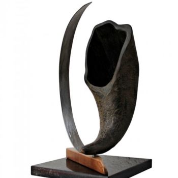 Sculpture titled "AMULETO" by Jose Americo Pedroso Marques De Oliveira, Original Artwork, Mixed Media