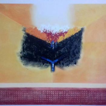 Pintura titulada "Mariposa, por José…" por José Contreras, Obra de arte original, Oleo