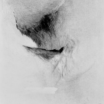 图画 标题为“Cicatrices du temps…” 由Josef Ciesla, 原创艺术品, 木炭