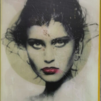 Sculpture titled "Nella" by Josef Hirthammer, Original Artwork, Manipulated Photography Mounted on Wood Panel
