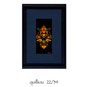 「quiliou.jpg」というタイトルの絵画 Skalによって, オリジナルのアートワーク