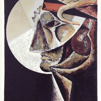 「Homme dans l'espace…」というタイトルの描画 José  Herreraによって, オリジナルのアートワーク