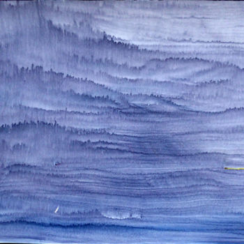 Peinture intitulée "Grand paysage" par Joséphine Bleu, Œuvre d'art originale, Acrylique
