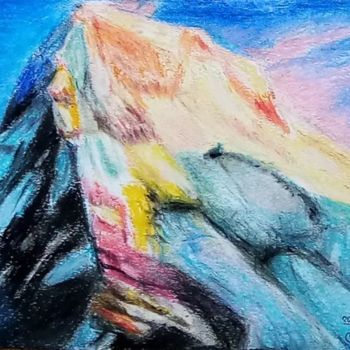 Pintura titulada "Monte Everest" por Jose Oña Jurado, Obra de arte original, Oleo