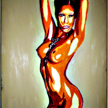 Painting titled "femme-nue-7.jpg" by Jaja, Original Artwork