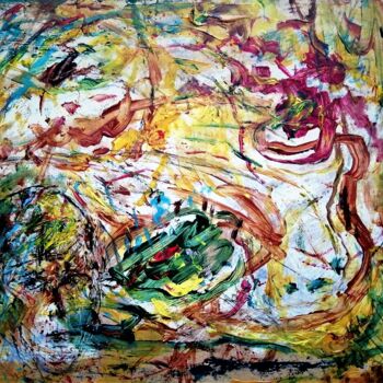 Painting titled "ACRYLIC STUDY: for…" by Joseph Urie, Original Artwork, Acrylic