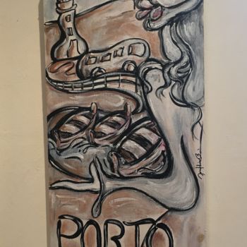 Pintura intitulada "Direction Cefalù PO…" por Josephine Bonì, Obras de arte originais