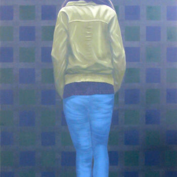 Pintura titulada "Sense mirar enrera…" por Josep Maria Fontanet Sureda, Obra de arte original, Oleo Montado en Bastidor de c…