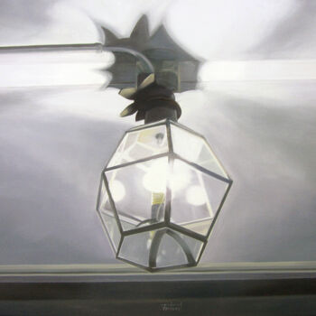 Pintura titulada "Darrera Llum 4" por Josep Maria Fontanet Sureda, Obra de arte original, Oleo Montado en Bastidor de camill…