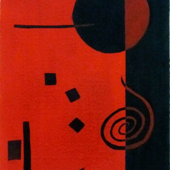 Malerei mit dem Titel "Doha 1" von Josep Maria Fontanet Sureda, Original-Kunstwerk, Acryl