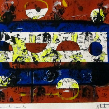 Painting titled "Fragment d'una ansi…" by Josep Maria Fontanet Sureda, Original Artwork, Ink