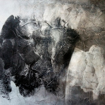 Картина под названием "Sin Título" - Josep Obradors, Подлинное произведение искусства, Пигменты